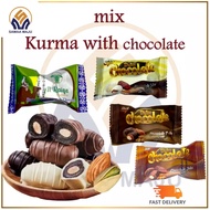 Almond Chocolate Dates | Kurma Almond White Chocolate Dates | Dark Chocolate Dates | Pistachio Choco