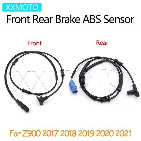 For Kawasaki Z900 Z 900 2017-2021 Motorcycle Front Rear ABS Wheel Speed Sensor Signal Wire Silicone 