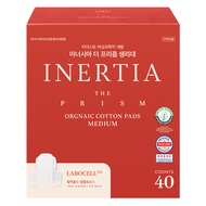 Inertia The Prism Organic Cotton Sanitary Pad Medium 24cm 40 Count with Wings LABOCELL