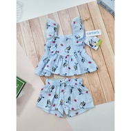Bluey Set Shirt-Shorts Soft Fabric Blue