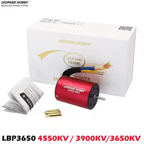 Leopard Hobby 3650 Brushless Motor 3650KV/ 3900KV/4550KV For 1/10 RC Car Drift Racing Off-road Monst