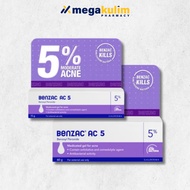 Benzac AC Gel 5% (15g / 60g)
