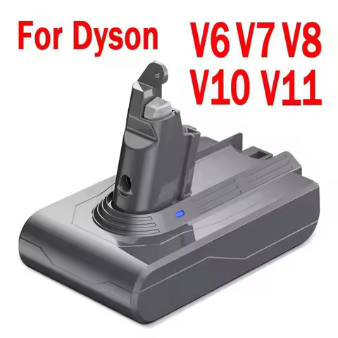 6000mAh suitable for Dyson V6 V7 V8 V10 V11 DC31A DC34B series battery SV03 DC62 SV10 SV11 SV12 SV14