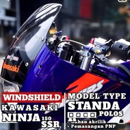 VISOR WINDSHIELD NINJA SSR 150 OLD VISOR NINJA 150 RRS VISOR kawasaki NINJA SSR 150 OLD NSB899