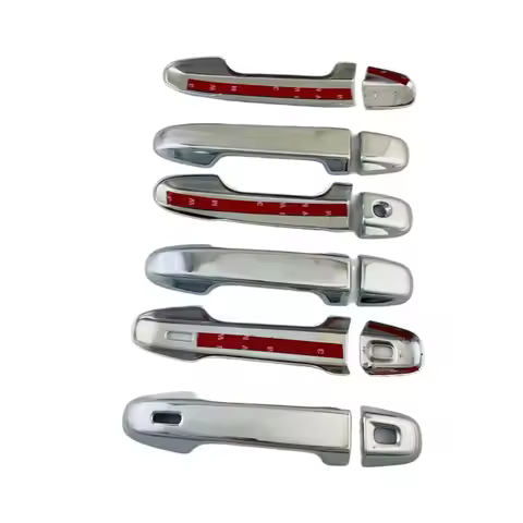 Carbon Fiber Door Handle Covers for Toyota Noah Voxy 80 Series, Exterior Door Handle Trim Modificati