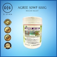 500g Agree 50 WP Bacillus Thuringiensis Subsp. aizawai👉Racun Serangga Ulat Plutella/Ulat Pucuk