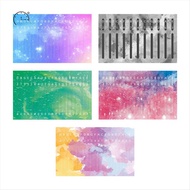 5Pcs Kalimba 21 Keys Sticker Thumb Piano Decals Keyboard Instruments Spare Parts for Beginner Learne