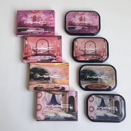 Discount in Limited Time /45 可配中文标+化妆刷✔mac未来幻境6色眼影盘6.25g！色号 Rose Lens#2f Embedded in Rurgundy#2g Bro