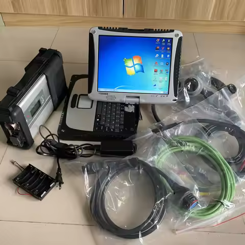Mb Star Diagnosis Sd Connect c5 with SSD 512GB 2025.12 Newest Software Laptop CF19 Touch Screen I5 4