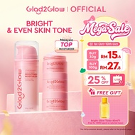 [Live Extra 25%]Glad2Glow Pomegranate Niacinamide Brightening Moisturizer Day&Night Whitening Cream 