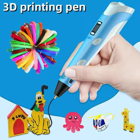 Smart 3D Printing Pen with LED Screen for Kids 3D Doodler Creative DIY Tool, STEM Learning Art Proje