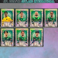 Singapore Premier League 2025/26: Geylang International FC Cards