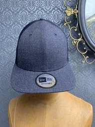 New Era 棒球帽 牛仔布深藍色