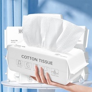 [COD] 50/100PCS Disposable Wash Face Towel Clean Face Towel Cleansing Cotton Tissue Cotton Thick Dry