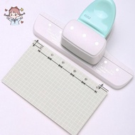 3-Hole,6-hole  Punch, 4mm Hole Diameter Manual Hole Puncher for M5 Binders, Portable Paper Punch for