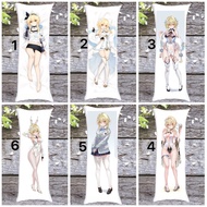 Gối in hình Lumine( nhà lữ hành) Genshin impact / Gối ôm genshin impact lumine( nhà lữ hành)