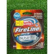 BERKLEY FIRELINE CRYSTAL LINE 125YD 114M TALI BENANG BRAIDED LINE