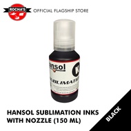 【ROCHAS】 HANSOL SUBLIMATION INK - PREMIUM 150mL - with nozzle - for Printer Refill ink - dye subli