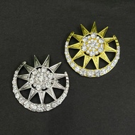 Kerongsang Bulan Bintang Sabit Pin Songkok Baju Kebaya
