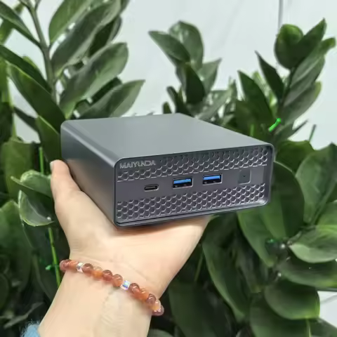Maiyunda M1S 4 bay Mini NAS Storage Server M.2 NVme PCIE 3.0X1 Box Host Soft Router Home Private Com