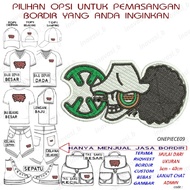 One PIECE 09 STRAW HAT PYRAMID/SCULL PATCH LOGO EMBROIDERED/EMBLEM BET ANIME