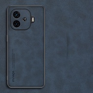 Ốp da cho iqooz9 z9x 5g vỏ điện thoại TPU kết cấu da cừu mềm chống sốc cho iqooz9 iqooz9x z9turbo Ốp