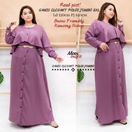 Gamis Polos Jumbo / Gamis Terbaru 2022 Jumbo / Baju Gamis Model Sekara