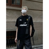 【✅READY STOCK🇲🇾】330gsm 100% Cotton Unisex Oversized T-shirt plus size Couple Tees baju lelaki现货纯棉重磅宽