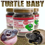 PAKAN BAYI KURA-KURA AIR BRAZIL RES CST AST ALIGATOR PELET SMALL BABY TURTLE FOOD ANAKAN KURA AMBON 