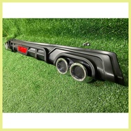 ❈ ♥ ☽ TOYOTA VIOS 2014 - 2018 REAR BUMPER DIFFUSER BLACK (2014 2015 2016 2017 2018)