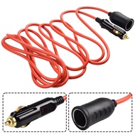 【SUFA】12V/24V 12ft Car Lighter Extension Cable Male to Female Socket Plug