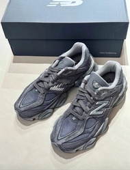 👀全新正品New Balance 9060 舒適 復古做舊 耐磨減震低幫 跑步鞋 男女同款 深灰色