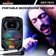 KINGSTER 7813 Portable Bluetooth Speaker with Microphone peripheral