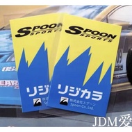 spoon sport windscreen sticker