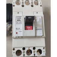 Mitsubishi MCB Breaker NO-FUSE MODEL NF400-CW 400A
