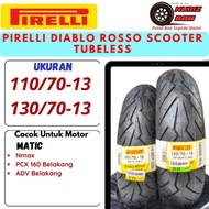Pirelli Ring 13 Tubeless Diablo Rosso Scooter