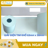 ECG printing paper 3 rods 63mm x 30mm