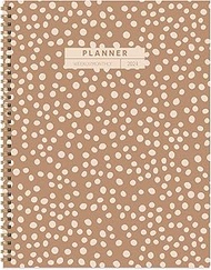 TF PUBLISHING 2024 Pretty Woman Polka Dot Large Weekly Monthly Planner | Life Planner for Women with
