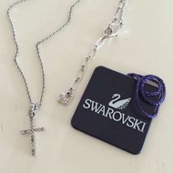 Swarovski 十字架水晶項鏈