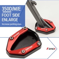 For Zontes 350D 350D / Zontes 350M 350m 350E Motorcycle Accessories Kickstand Footrest Side Stand En