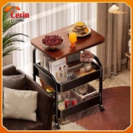 Storage Rack With Wheels Side Table Nordic Rack Shelf Rak Bertingkat Household Utility Cart Storage 