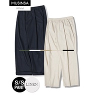 [AVANDRESS] French Linen Onetuck Wide Pants - 7COL