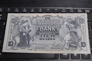 Uang Wayang 10 Gulden 1939 Uang Kuno Uang Kertas