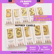 Number Candle 7.5cm Cake Happy Birthday Dessert Table Sparkling Numbering Candles birthday Party 数字蜡
