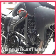 Crashbar/tubular YAMAHA BYSON/BISON CARBON plus agna spur/jalu frame slider