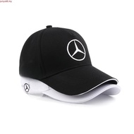 ✦Ready Stock✦ topi lelaki original New baseball cap embroidery car logo car cap Mercedes mercedes ca
