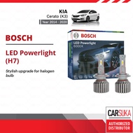 Bosch LED Powerlight Retrofit 6000K Kia Cerato K3 YD (2014 - Present) H7 Car Halogen Headlight Retro