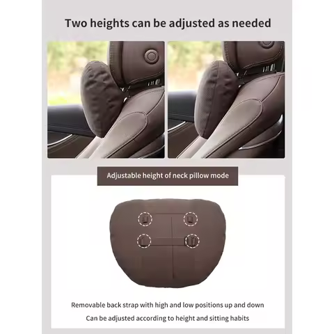 NIO ES6 ES7 ES8 ET5 ET7 ET9 EC6 EC7 Car Headrest Neck Support Seat Lumbar Cushion Breathable Soft Ne