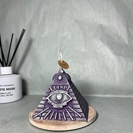 手工客製/神秘金字塔造型香氛蠟燭