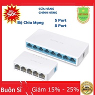 5-Port / 8-Port 1G (1000Mbps) or 100Mbps Switch